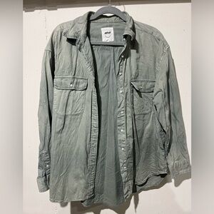 Oversized Button Up Top